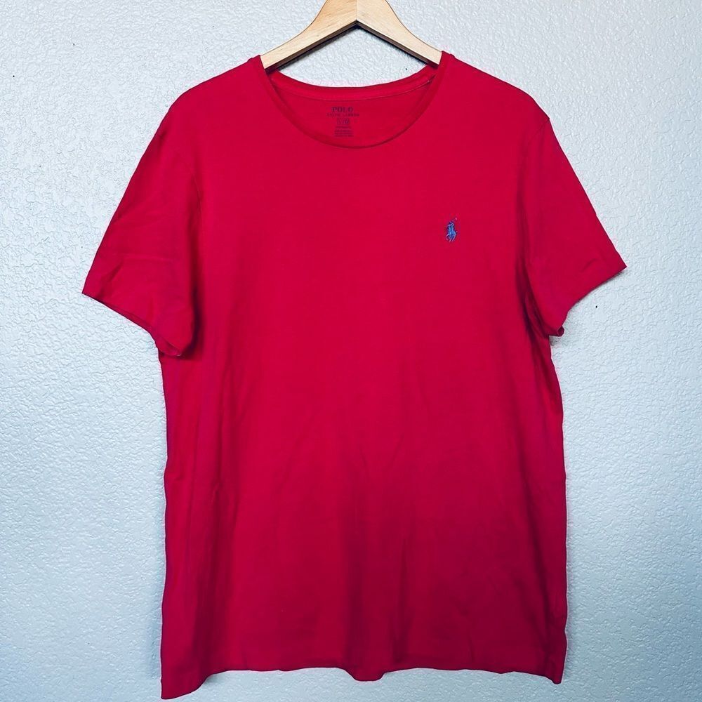Ralph Lauren Polo Red Custom Fit Cotton Shirt L